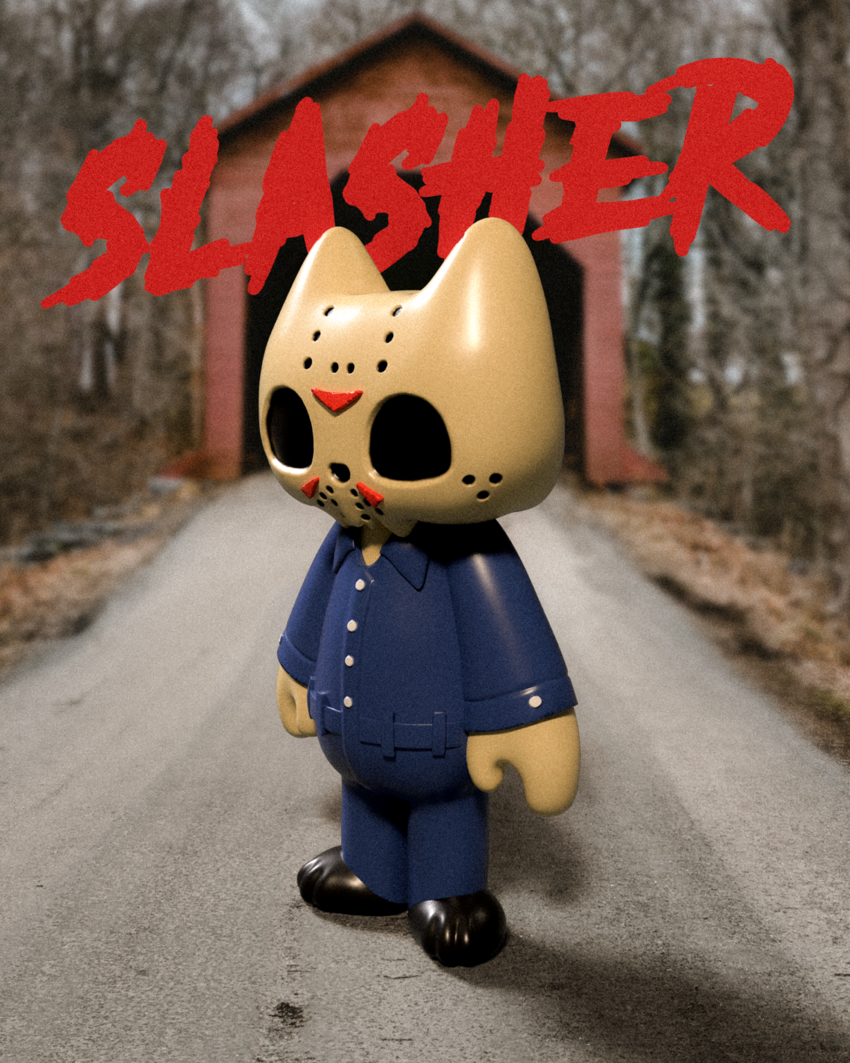 DumbCats-SLASHER-PromoStage-CreepyRoad